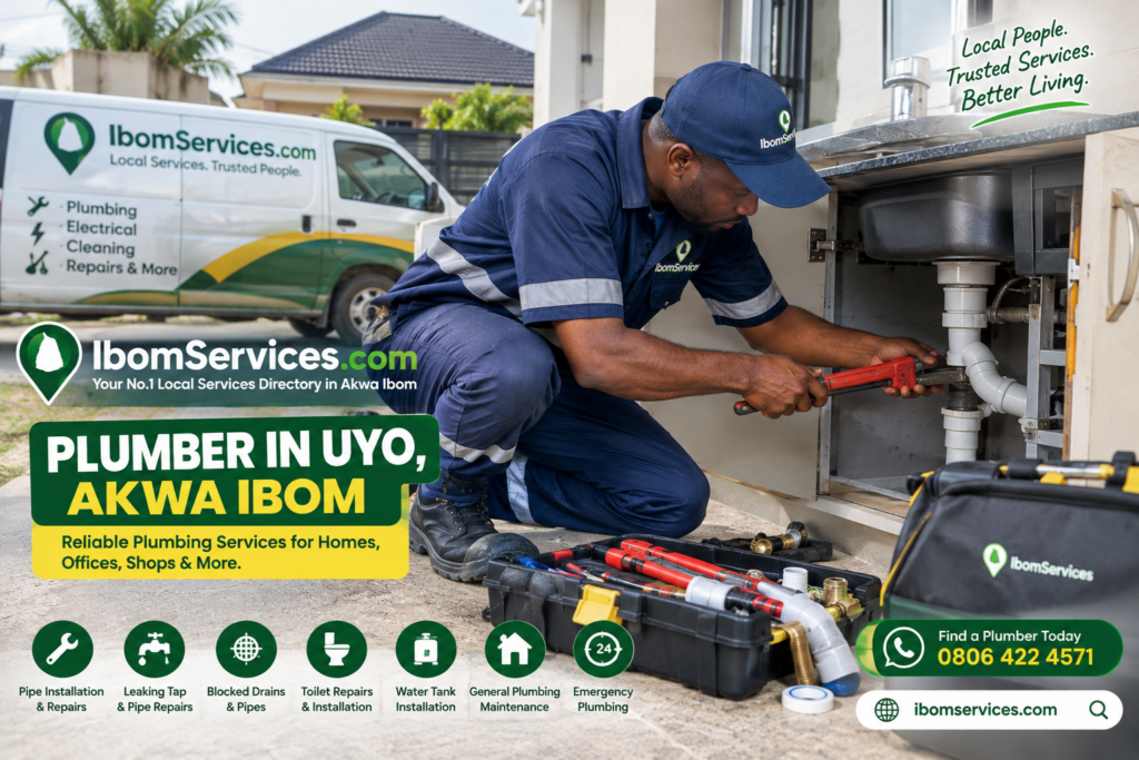 Plumber in Uyo, Akwa Ibom