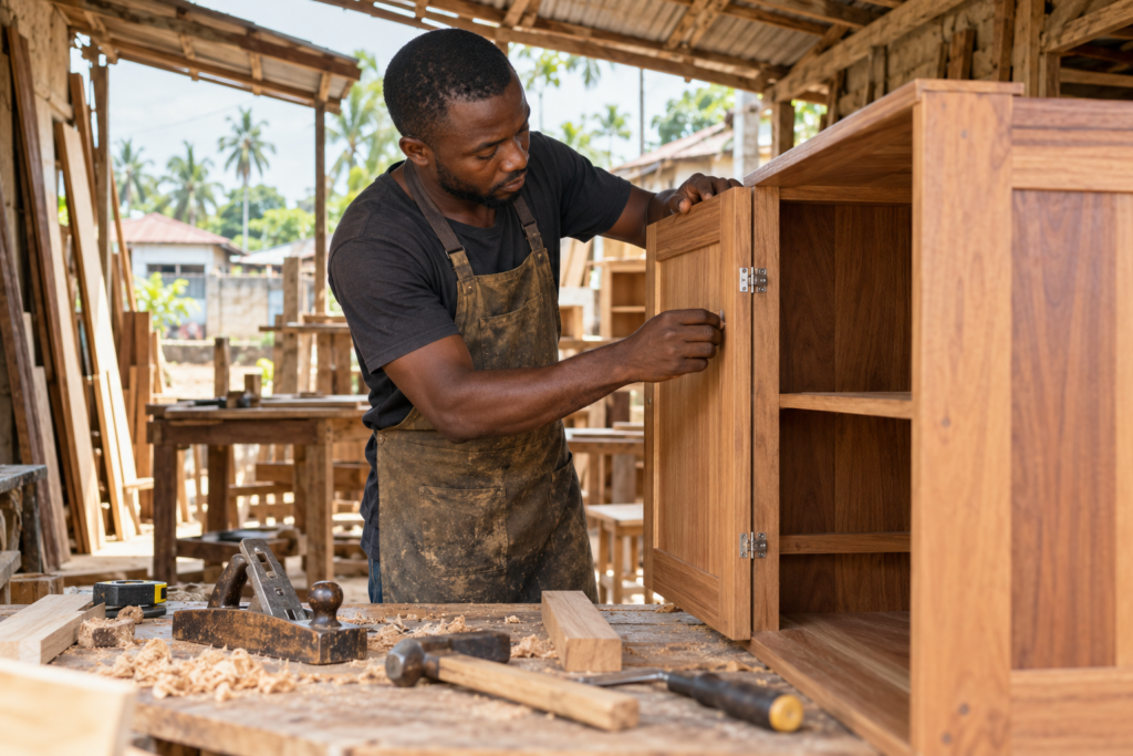 Carpenters in Uyo, Akwa Ibom: Furniture, Repairs & Fitting